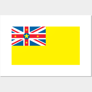 Flag of Niue Posters and Art